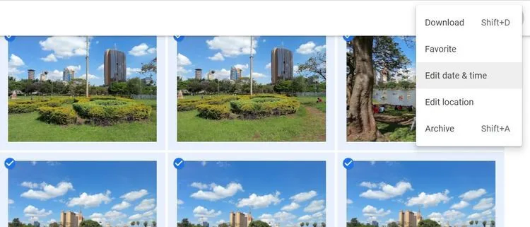 Cách chỉnh sửa ngày và giờ nội dung trong Google Photos