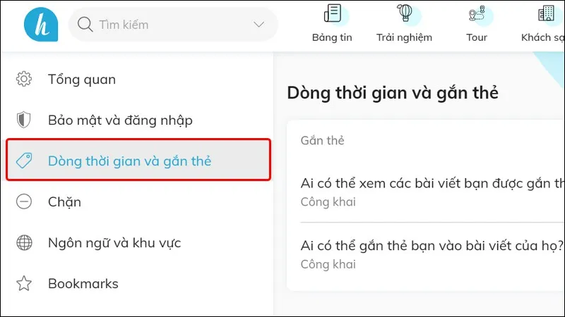 Cách chỉnh sửa quyền riêng tư trên Hahalolo vô cùng dễ dàng