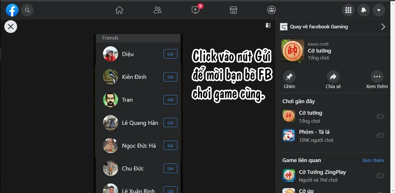 Cách chơi game trên Messenger máy tính, điện thoại mới nhất 2021