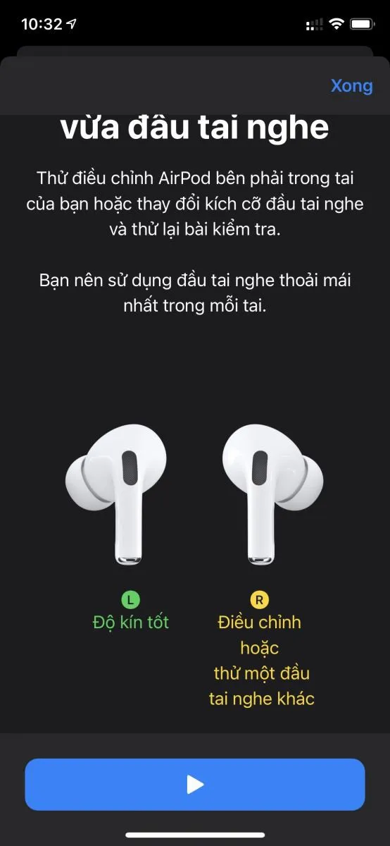 Cách chọn nút đệm cao su phù hợp cho tai nghe AirPods Pro giúp tăng chất lượng âm thanh