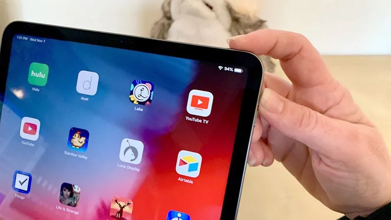 Cách chụp ảnh màn hình trên iPad Pro 2018