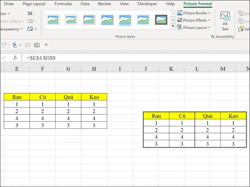 Cách chụp ảnh màn hình trong Excel tiện lợi, nhanh chóng