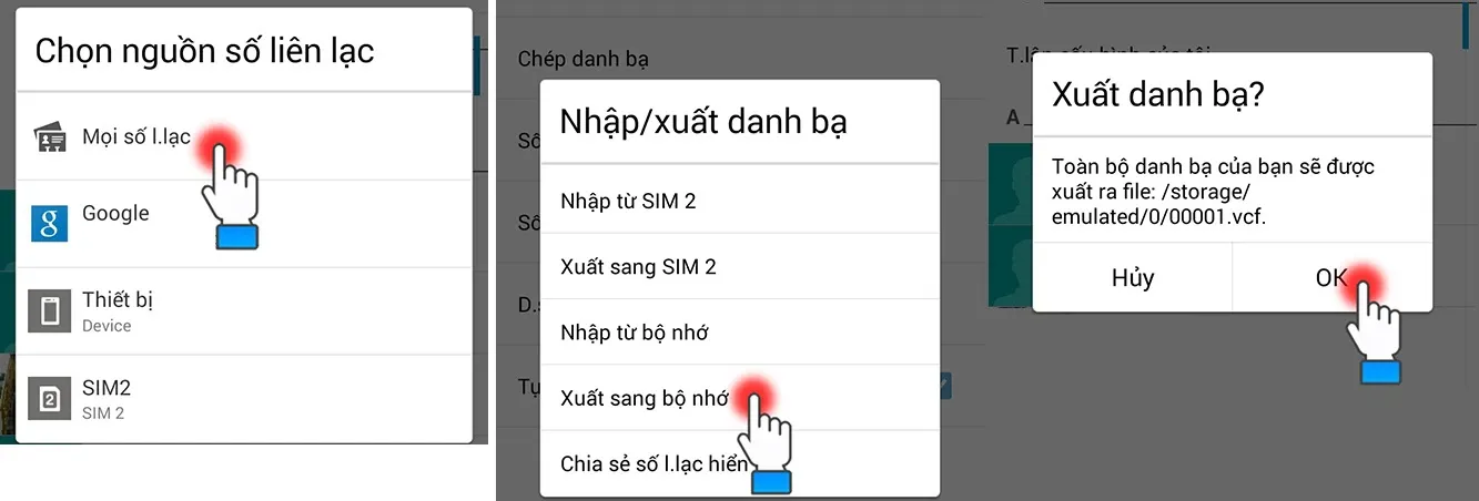 Cách chuyển danh bạ từ Android sang iPhone cực dễ dàng