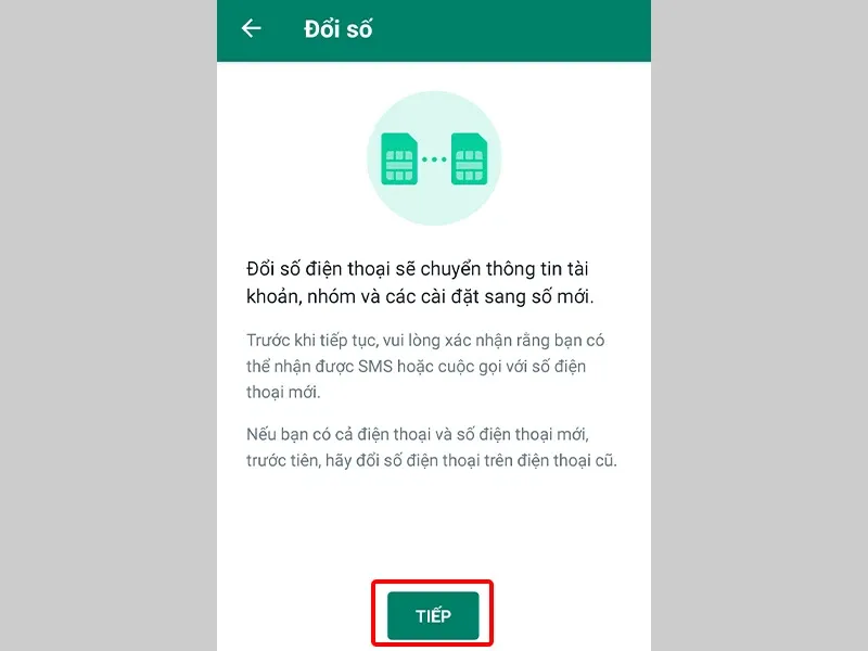 Cách chuyển đổi số điện thoại WhatsApp cực dễ