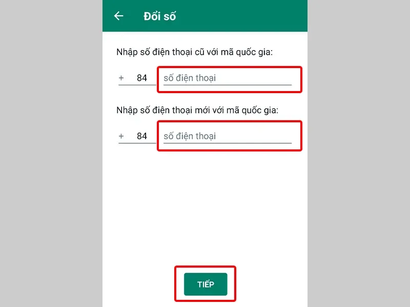 Cách chuyển đổi số điện thoại WhatsApp cực dễ