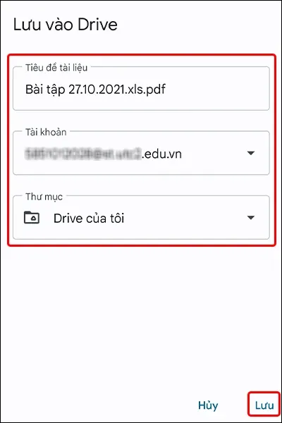 Cách chuyển file XLSX trong Google Trang tính sang PDF đơn giản