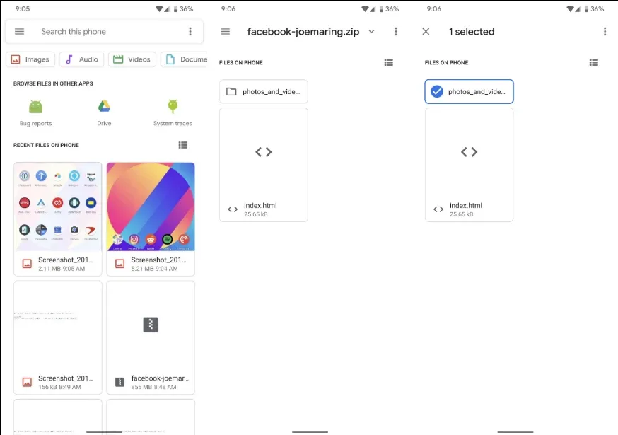 Cách chuyển hình ảnh từ Facebook sang Google Photos