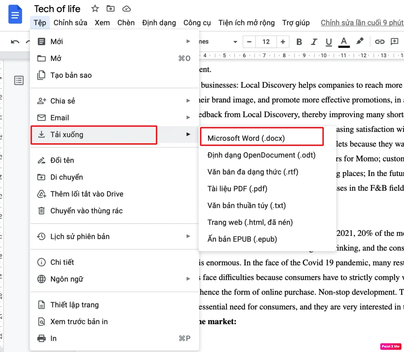 Cách chuyển PDF sang Word bằng Google Drive cực kì đơn giản