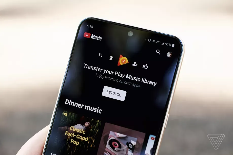 Cách chuyển thư viện Google Play Music sang YouTube Music