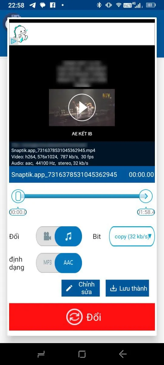 Cách chuyển video sang MP3 trên điện thoại siêu đơn giản mà ai cũng có thể làm được