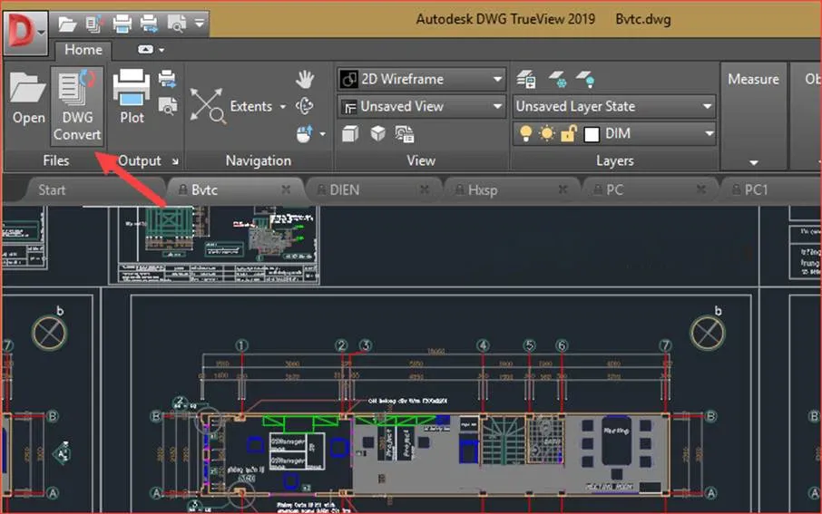 Cách convert bản vẽ AutoCAD về bản thấp hơn siêu dễ, siêu gọn