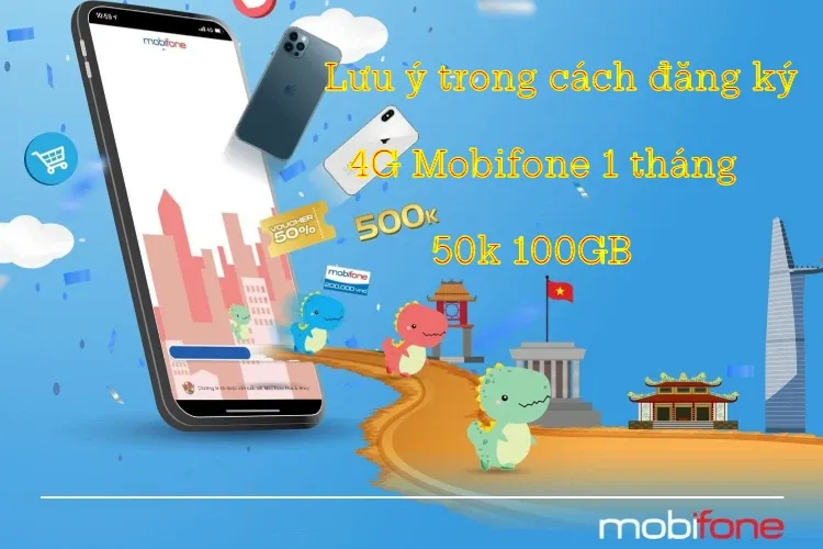 Cách đăng ký 4g Mobifone 1 tháng 50k 100gb đơn giản nhất