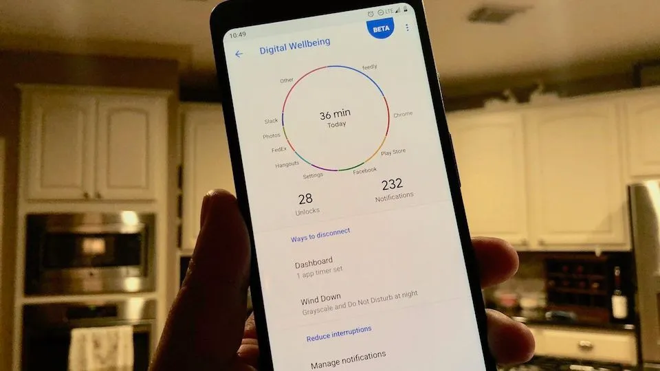 Cách đăng ký dùng thử tính năng Digital Wellbeing mới trên Android 9.0 Pie