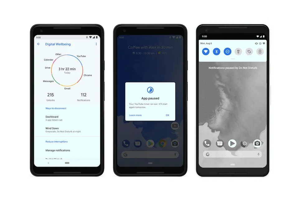 Cách đăng ký dùng thử tính năng Digital Wellbeing mới trên Android 9.0 Pie