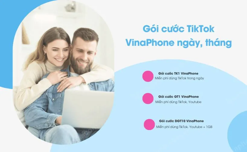 Cách đăng ký gói TikTok VinaPhone: Trải nghiệm xem không giới hạn dành cho người dùng