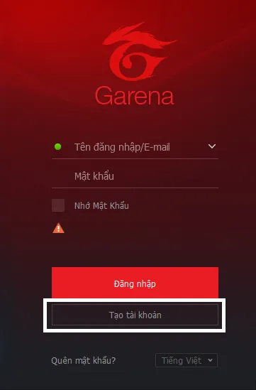 Cách đăng nhập Garena để bước vào thế giới của game thủ