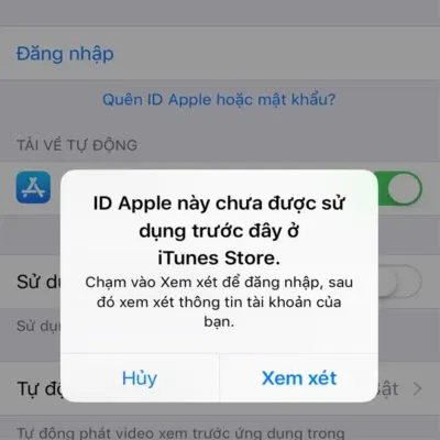 Cách đăng nhập iTunes Store trên iPhone “fan Táo” cần biết