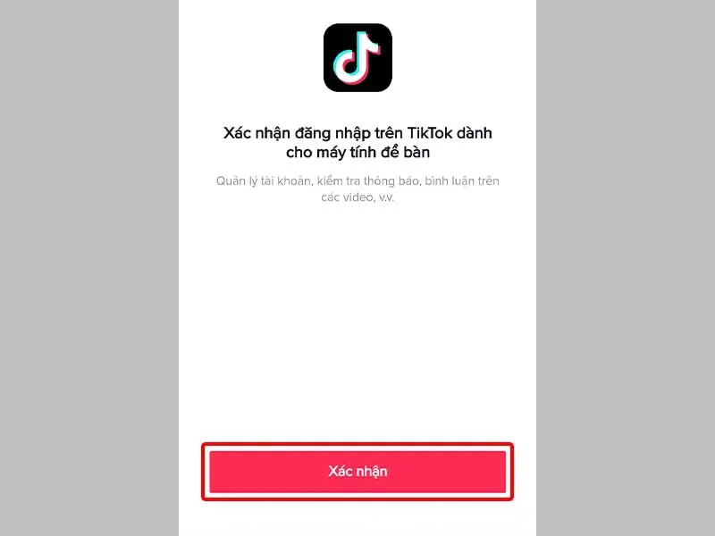 Cách đăng nhập TikTok trên máy tính bằng mã QR cực dễ