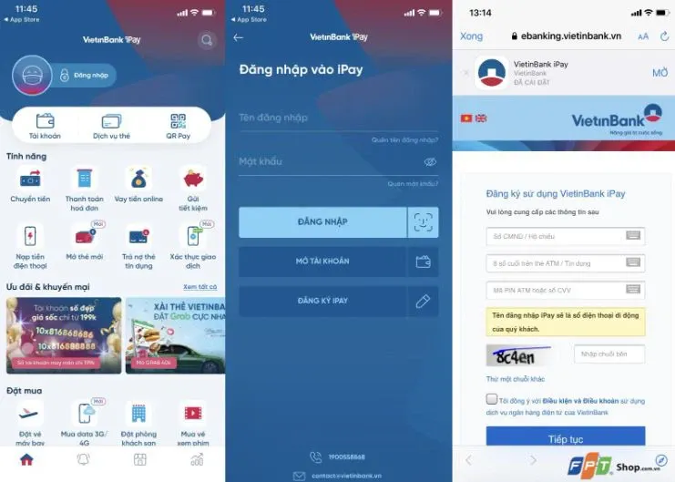 Cách đăng nhập VietinBank iPay trên điện thoại và lưu ý khi sử dụng