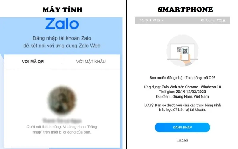 Cách đăng nhập Zalo bằng mã QR an toàn, tiện lợi