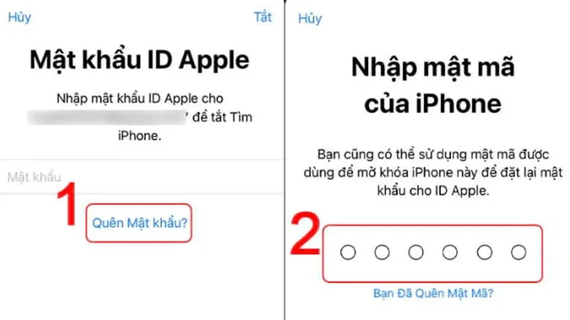 Cách đăng xuất iCloud khi quên mật khẩu trên điện thoại iPhone cực đơn giản