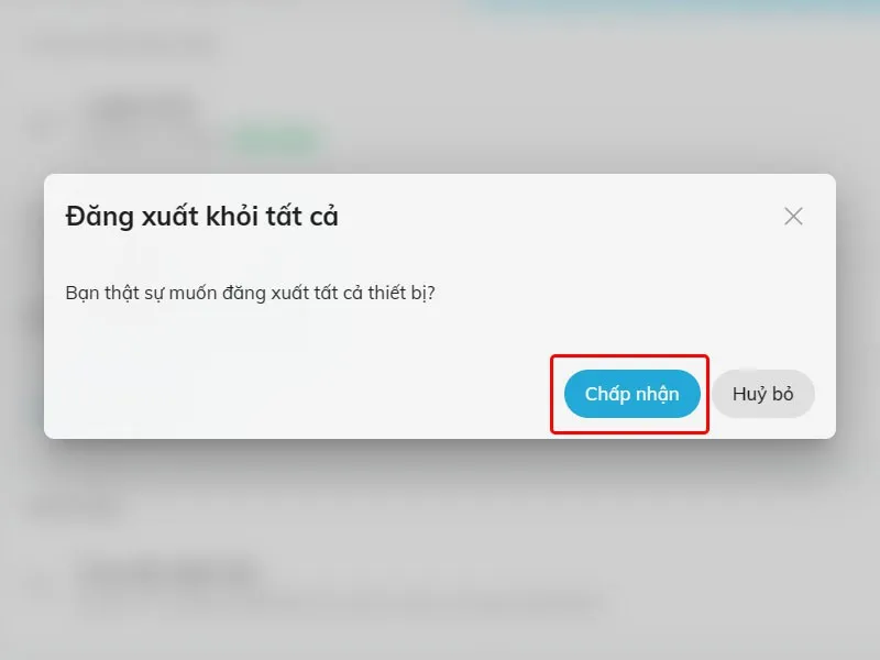 Cách đăng xuất tài khoản Hahalolo từ xa vô cùng đơn giản và nhanh chóng