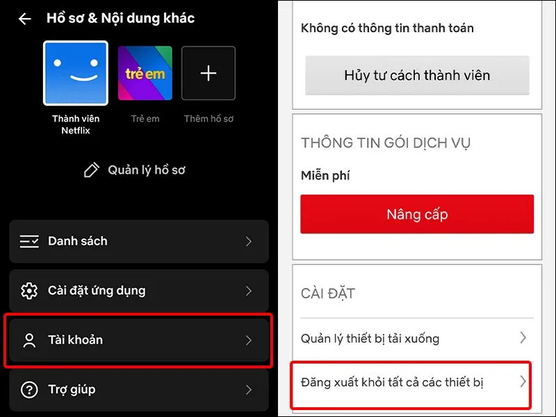 Cách đăng xuất tài khoản Netflix trên tất cả các thiết bị cực dễ