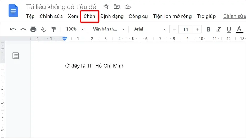 Cách đánh dấu vị trí cụ thể trong Google Docs cực đơn giản