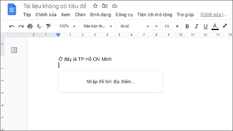 Cách đánh dấu vị trí cụ thể trong Google Docs cực đơn giản