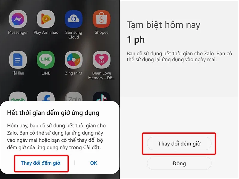 Cách đặt giới hạn thời gian cho ứng dụng trên điện thoại Samsung cực dễ