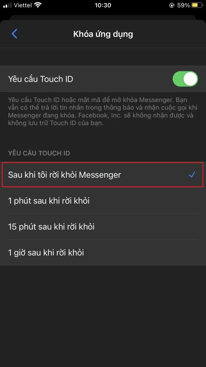 Cách đặt mật khẩu Messenger trên điện thoại cực đơn giản, bạn không nên bỏ qua