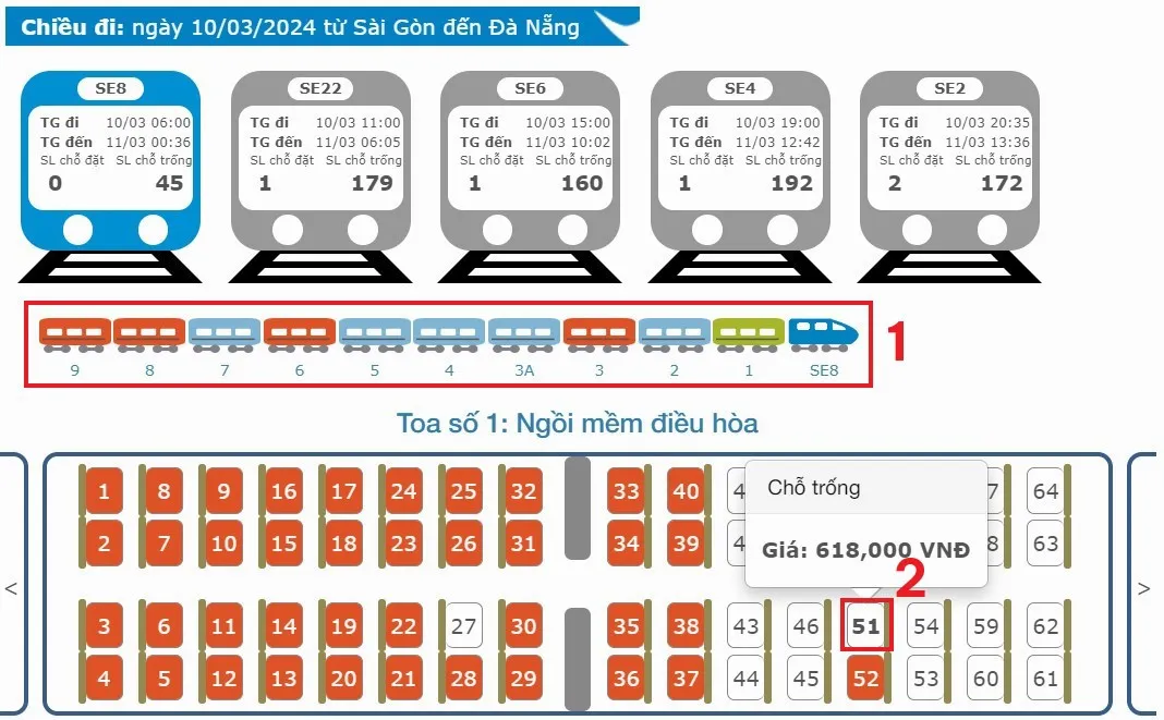 Cách đặt vé tàu online mới nhất 2024, nhanh chóng, tiện lợi, không cần đến mua tại ga