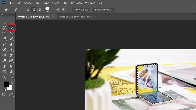 Cách để bạn dễ dàng bước ra từ chiếc điện thoại của mình thông qua Photoshop