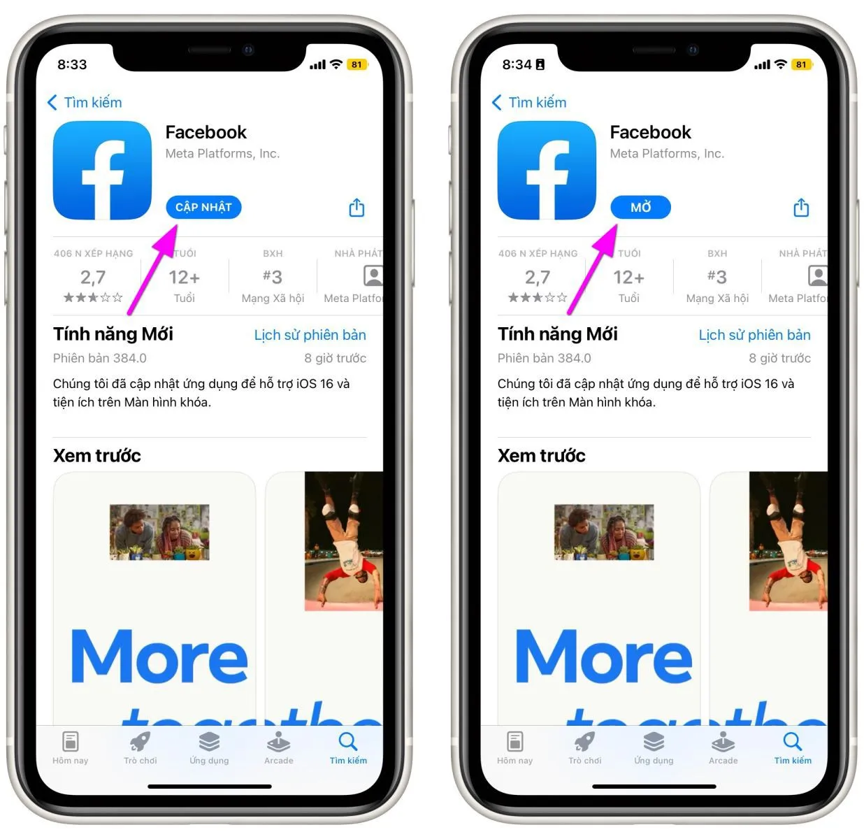 Cách để không bỏ lỡ sinh nhật và thông tin mới nhất từ bạn bè Facebook trên iPhone