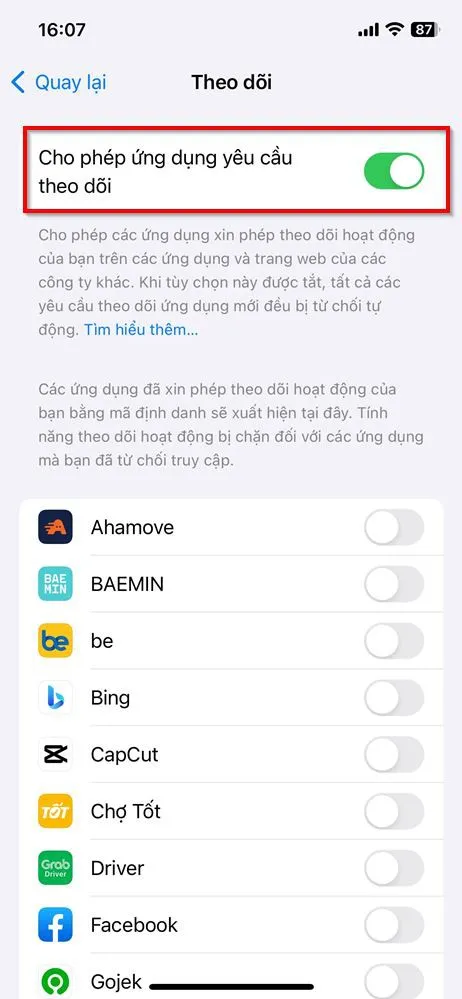 Cách để kiểm soát ứng dụng theo dõi trên iPhone giúp đảm bảo an toàn cho bạn