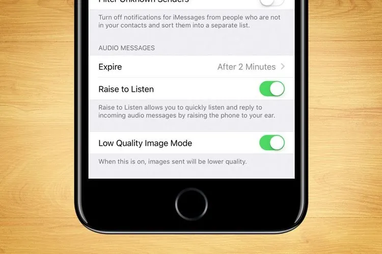Cách để tăng chất lượng hình ảnh trong Tin nhắn trên iPhone không phải ai cũng biết