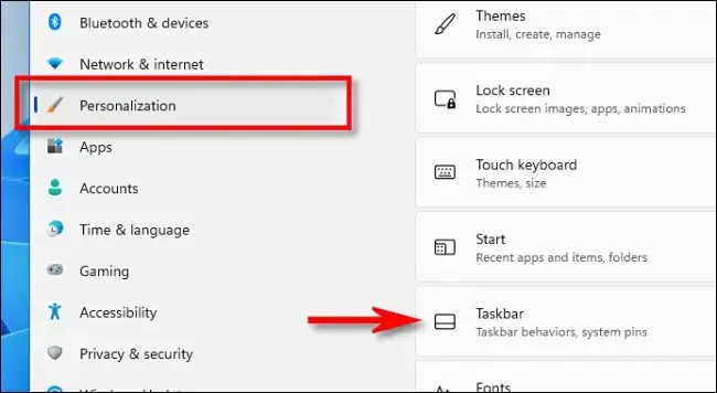 Cách di chuyển các biểu tượng trên Taskbar sang trái trên Windows 11