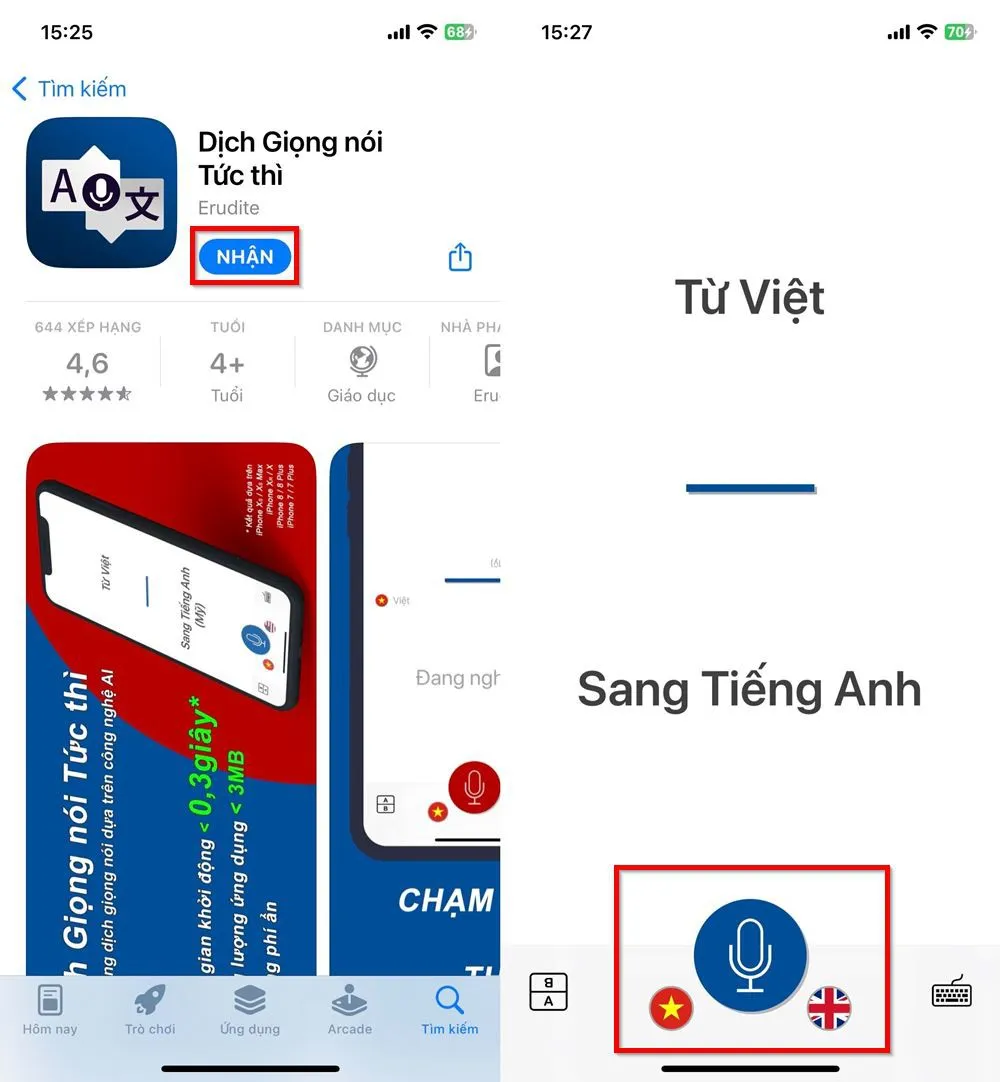 Cách dịch giọng nói tức thì ngay trên iPhone vô cùng hữu ích