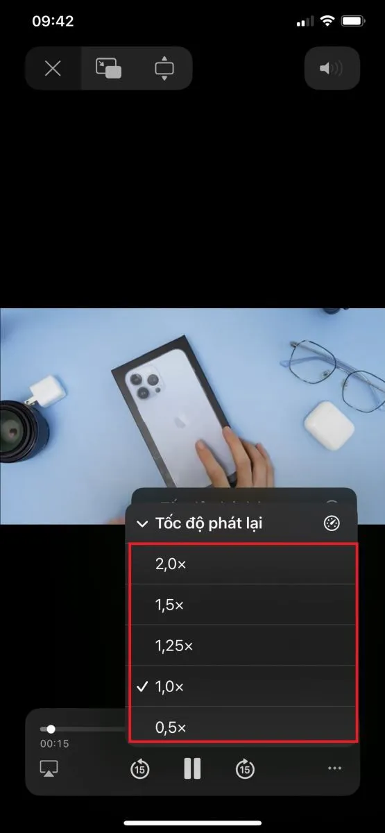 Cách điều chỉnh tốc độ phát video trên iOS 15 bạn nên lưu ngay