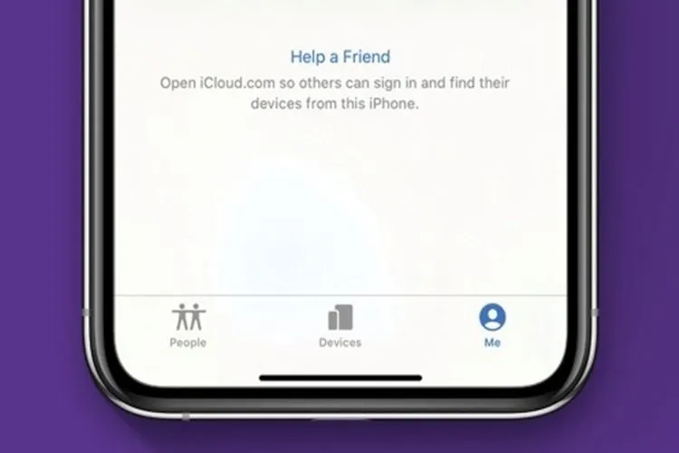 Cách định vị iPhone người khác bằng tài khoản iCloud thông qua ứng dụng Tìm bạn nên thử khi cần