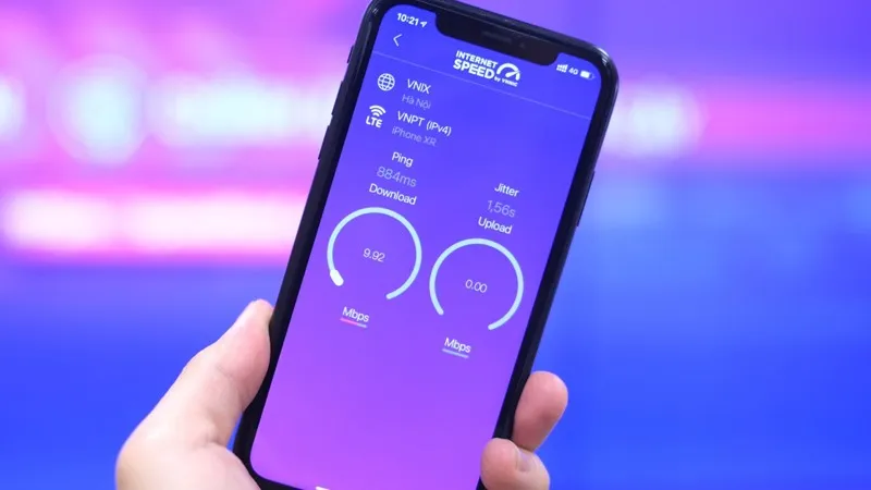 Cách đo tốc độ truy cập Internet bằng ứng dụng i-Speed