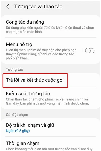 Cách đọc lớn tên người gọi khi có cuộc gọi đến trên điện thoại Samsung cực dễ