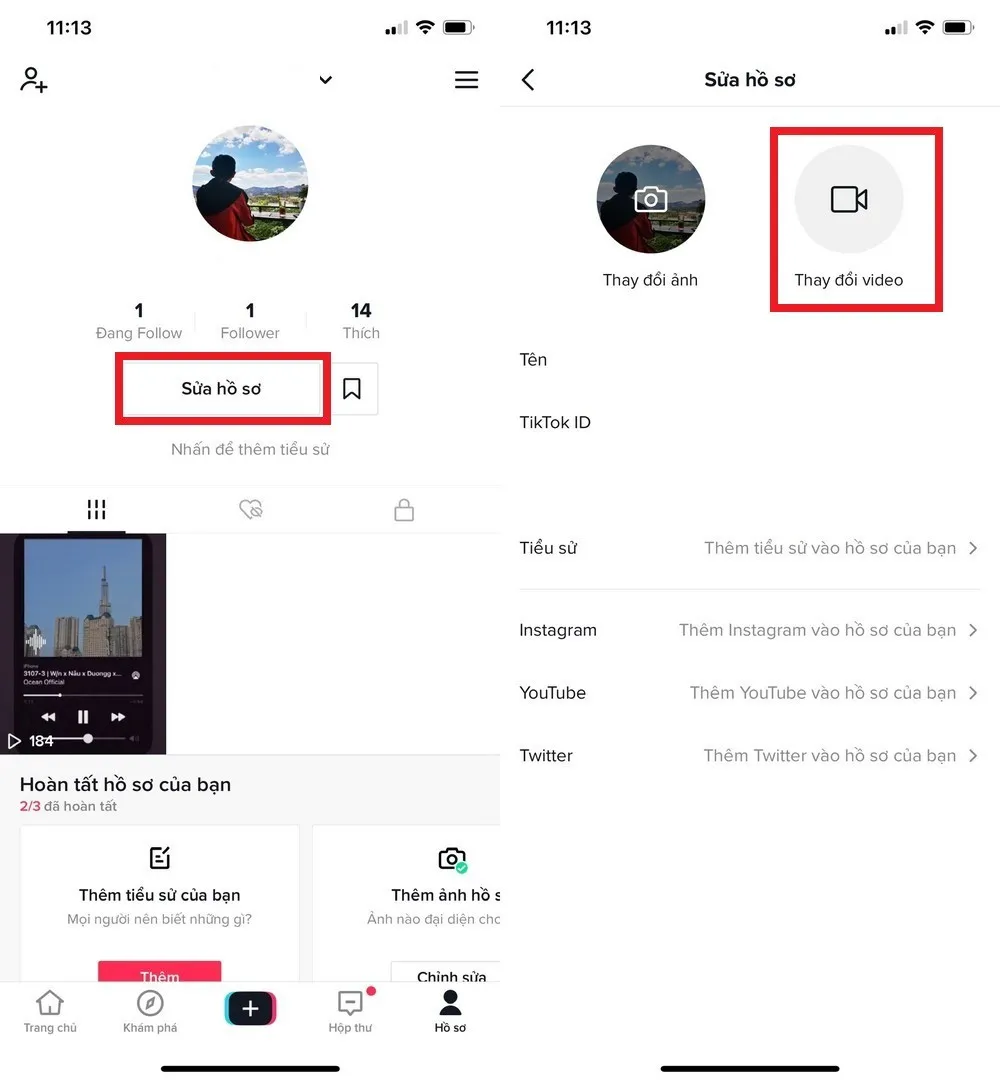 Cách đổi avatar TikTok bằng video độc đáo giúp trang cá nhân của bạn nổi bật hơn