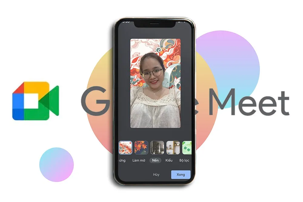 Cách đổi background trong Google Meet trên điện thoại cực đơn giản