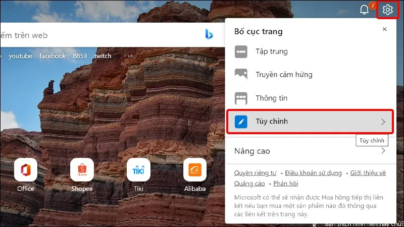 Cách đổi hình nền trong trình duyệt Microsoft Edge cực dễ