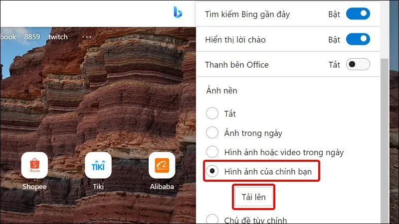 Cách đổi hình nền trong trình duyệt Microsoft Edge cực dễ