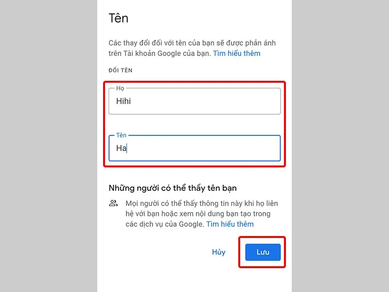 Cách đổi tên Gmail trên điện thoại, máy tính một cách đơn giản và nhanh chóng