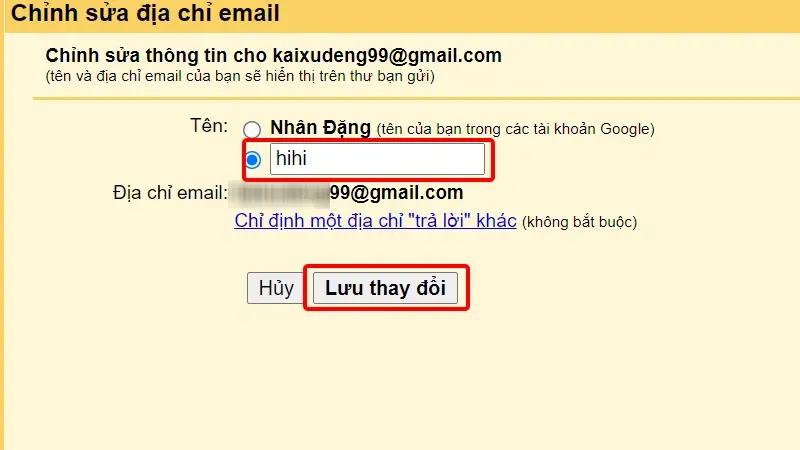 Cách đổi tên Gmail trên điện thoại, máy tính một cách đơn giản và nhanh chóng