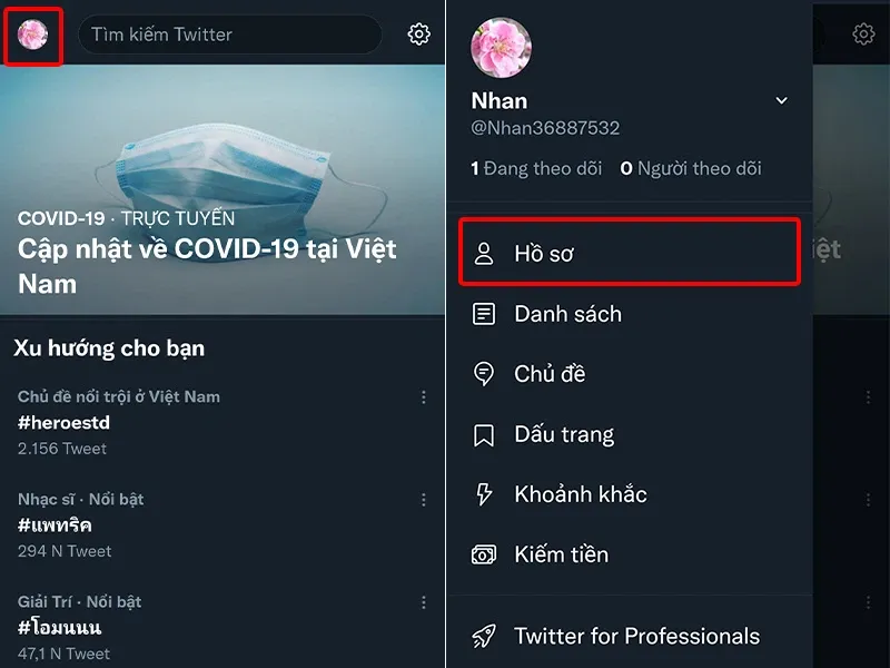 Cách đổi tên hiển thị và tên người dùng trên Twitter cực đơn giản