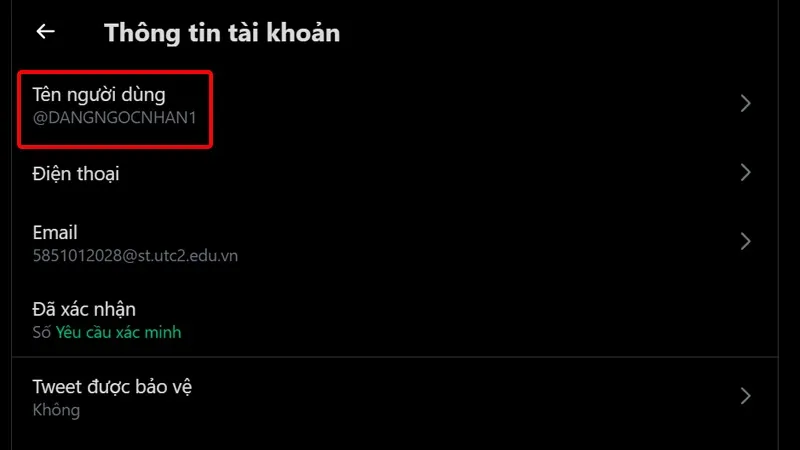 Cách đổi tên hiển thị và tên người dùng trên Twitter cực đơn giản